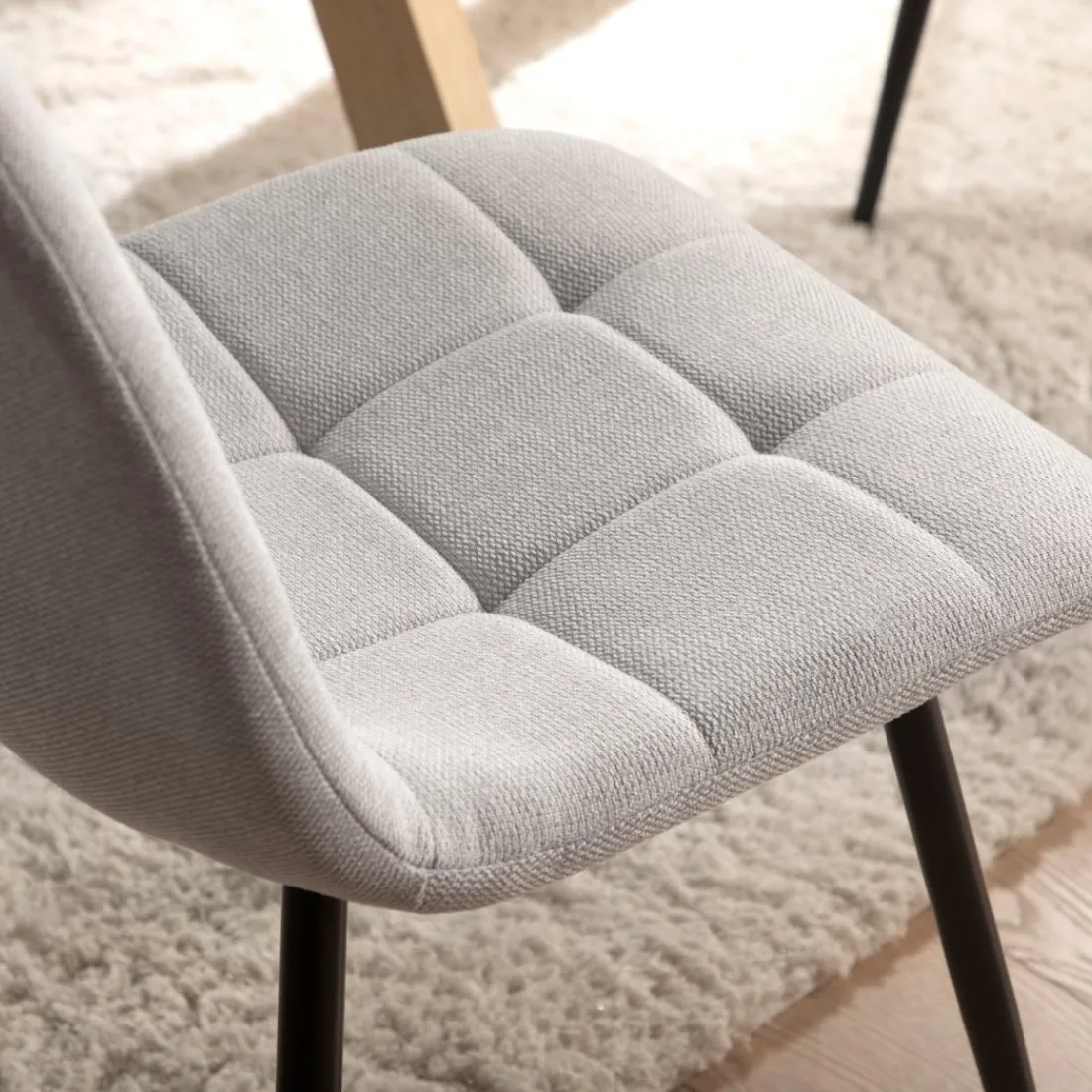 Klast Home Packs 4 Sillas Tapizadas|Sillas De Comedor Y Cocina>Ailan Gris