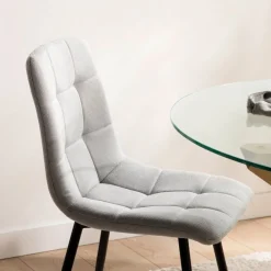 Klast Home Packs 4 Sillas Tapizadas|Sillas De Comedor Y Cocina><noscript><img width=