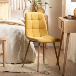 Klast Home Sillas De Comedor Y Cocina|Sillas De Escritorio>Ailan Mostaza