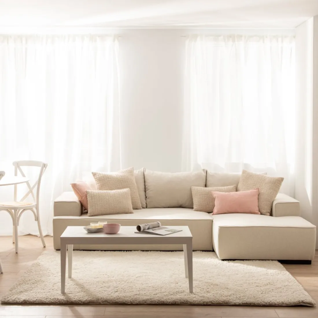 Klast Home Sofás Cama>Alan Beige