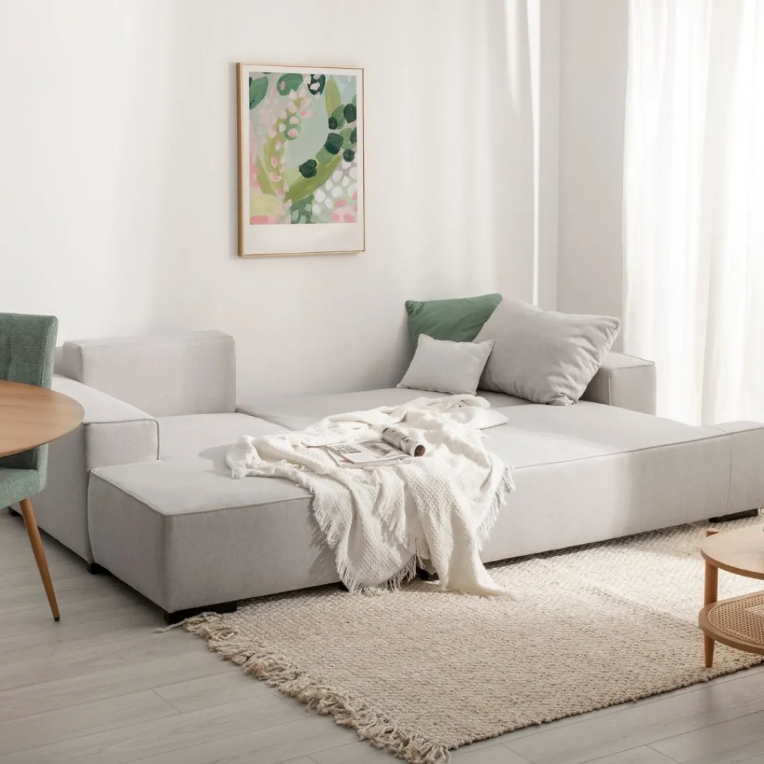 Klast Home Sofás Cama>Alan Gris