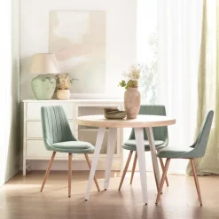 Klast Home Mesas Extensibles|Mesas De Comedor Y Cocina>Anais Natural/Blanco