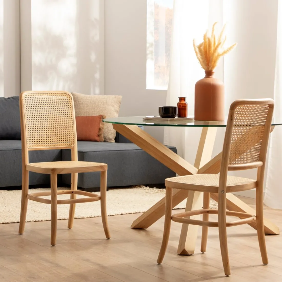 Klast Home Packs 2 Sillas Madera>Ania