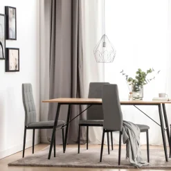 Klast Home Packs 4 Sillas Tapizadas|Sillas De Comedor Y Cocina><noscript><img width=