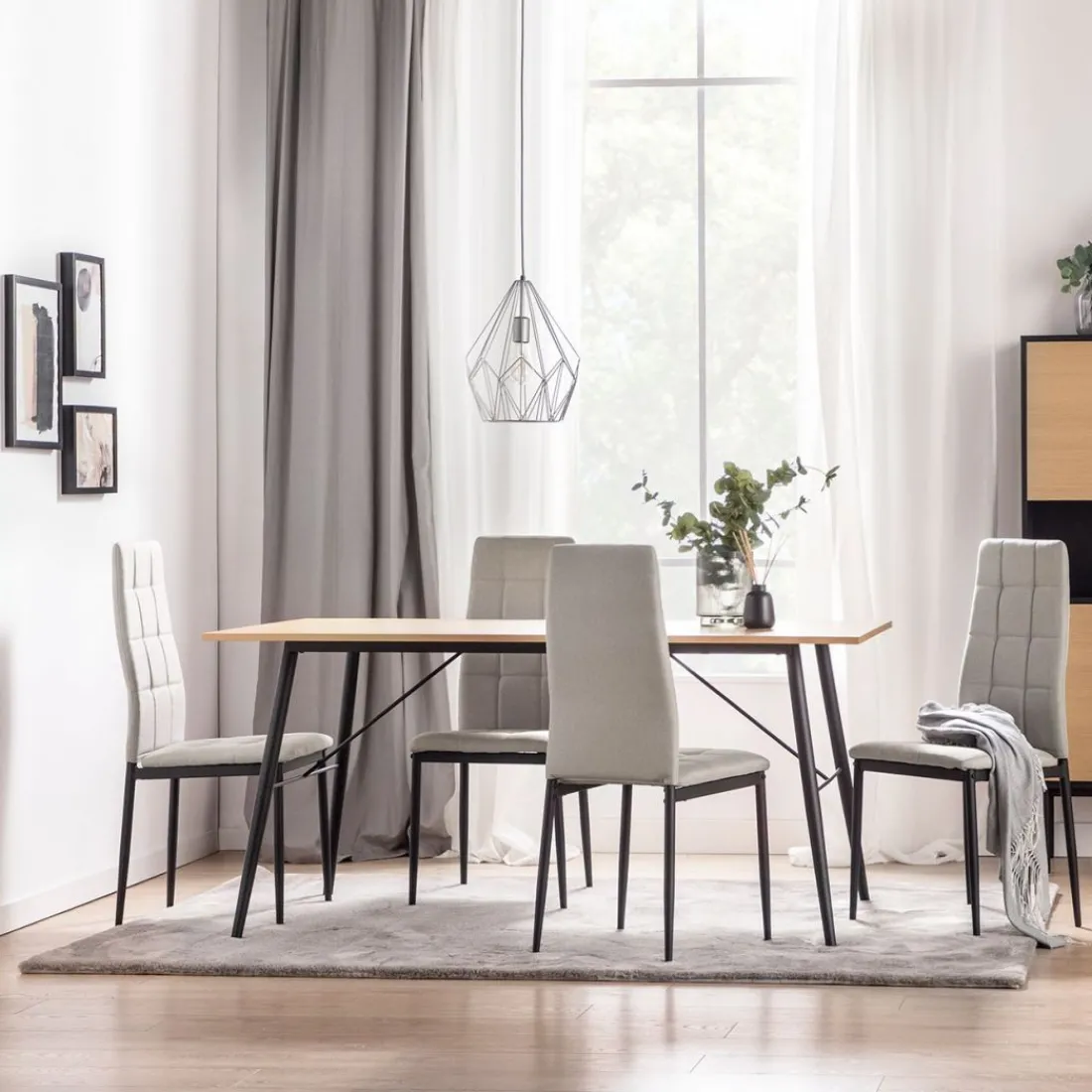 Klast Home Packs 4 Sillas Tapizadas|Sillas De Comedor Y Cocina>Anne Topo