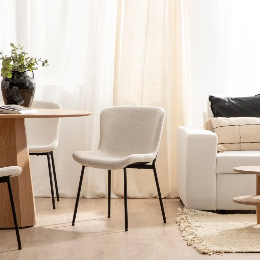 Klast Home Packs 4 Sillas Tapizadas|Sillas De Comedor Y Cocina>Ari Beige