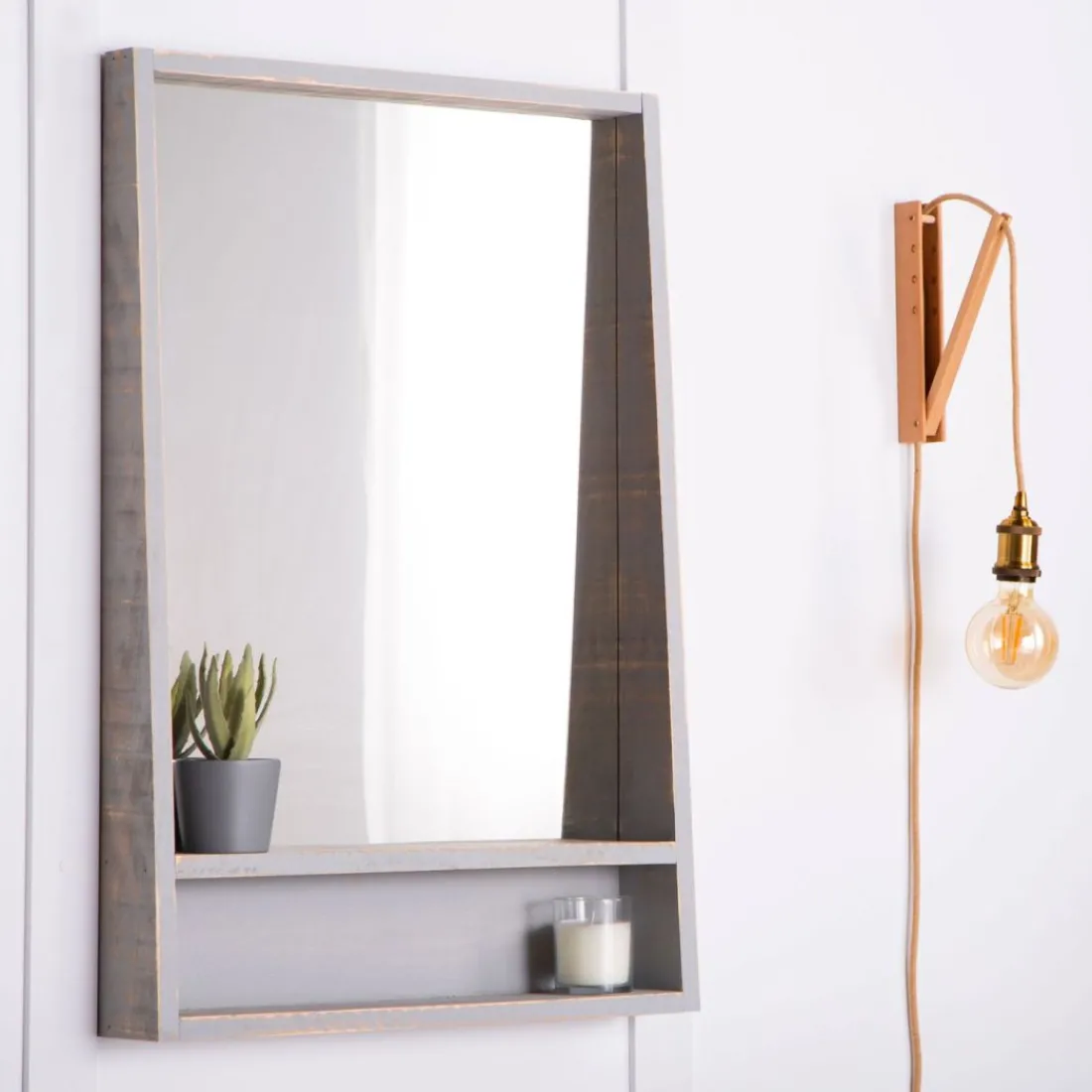 Klast Home Espejos De Pared>Arno Gris