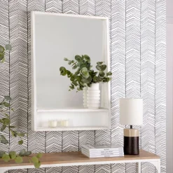 Klast Home Espejos De Pared>Arno Blanco