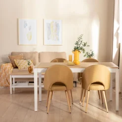 Klast Home Packs 4 Sillas Tapizadas|Sillas De Comedor Y Cocina><noscript><img width=