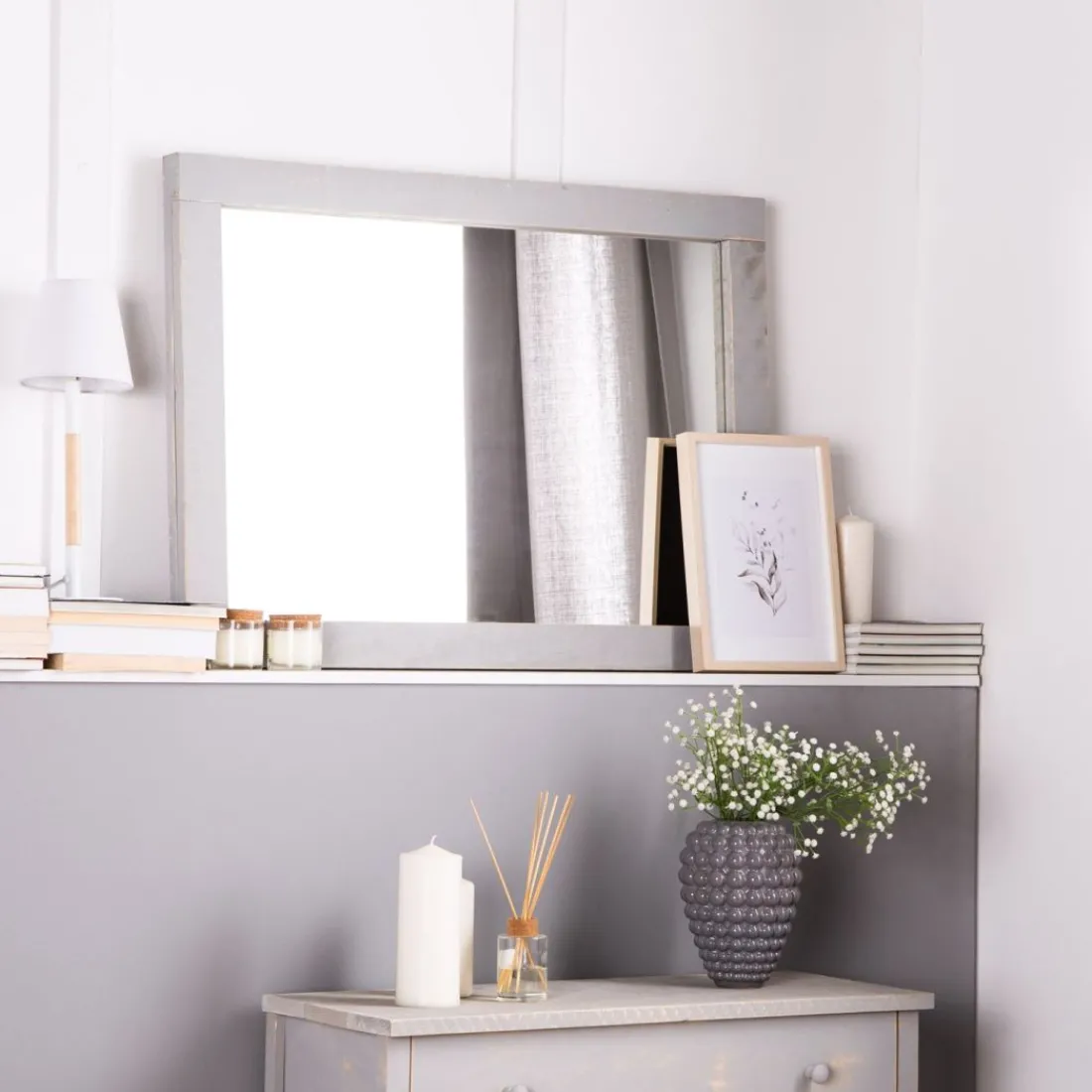 Klast Home Espejos De Pared>Braul Gris