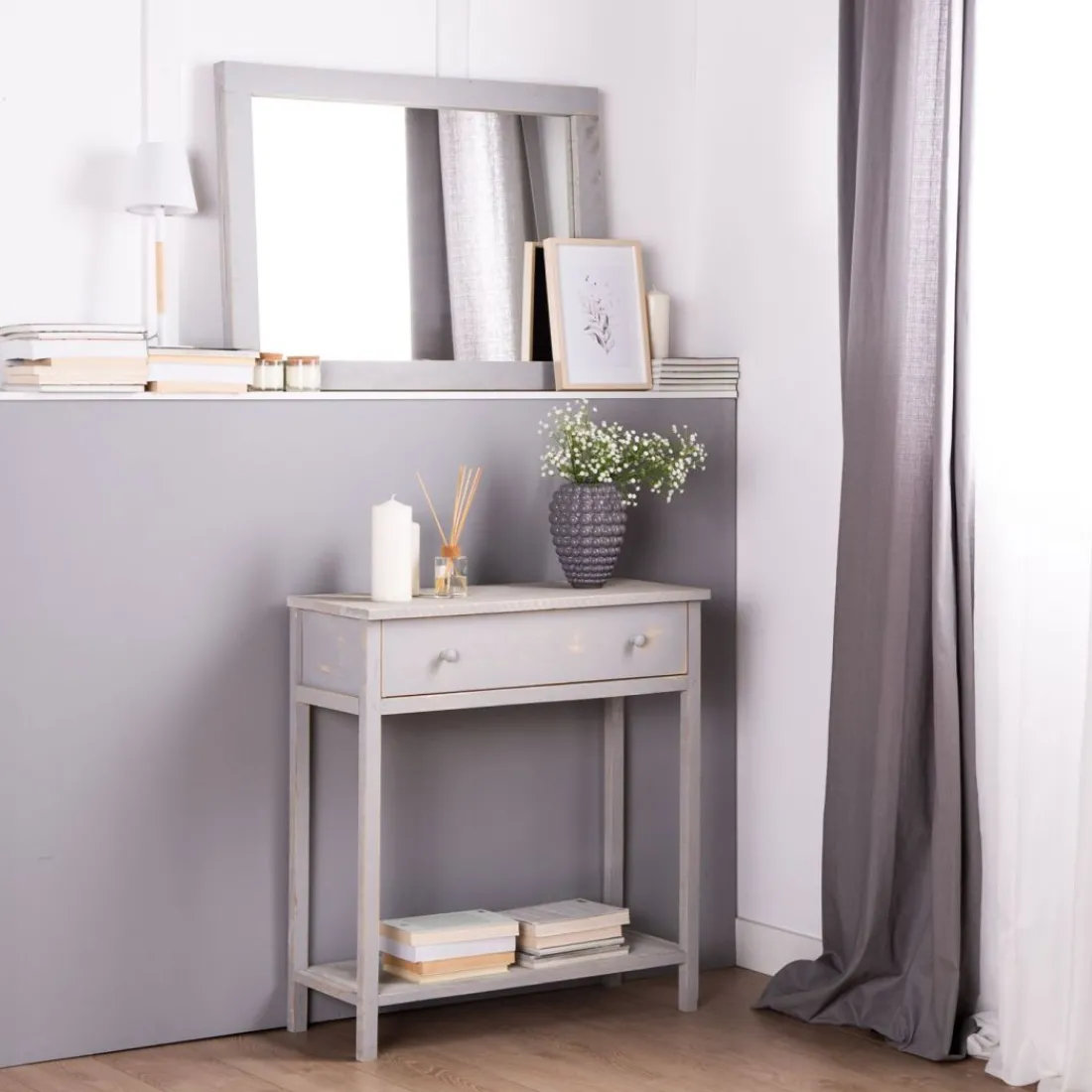Klast Home Espejos De Pared>Braul Gris