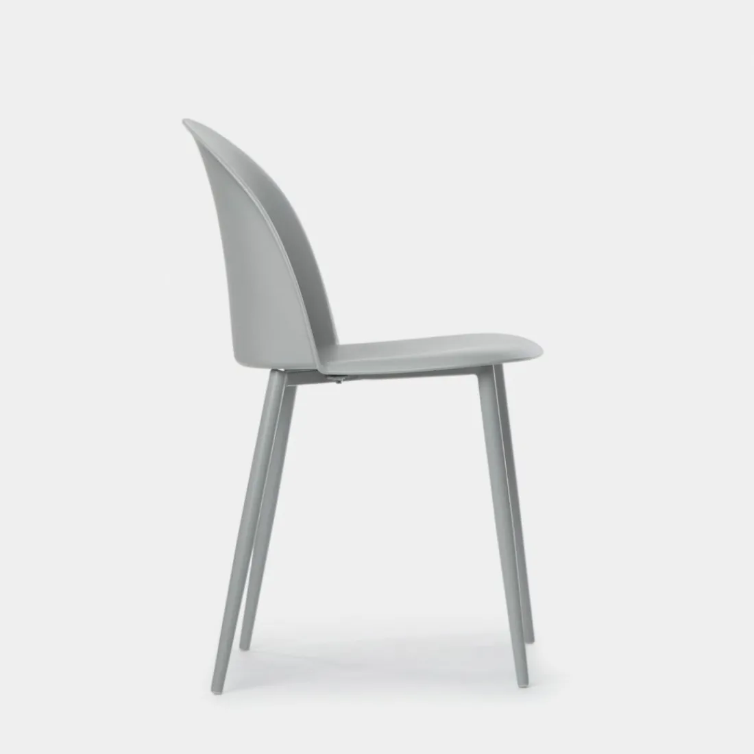 Klast Home Packs 4 Sillas Polipropileno|Sillas De Exterior>Clark Gris