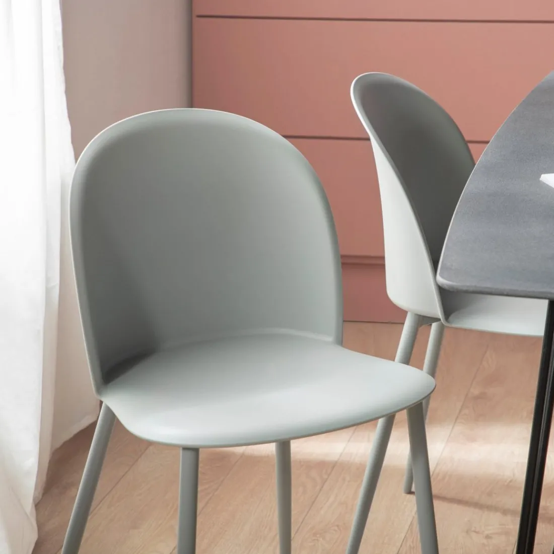 Klast Home Packs 4 Sillas Polipropileno|Sillas De Exterior>Clark Gris