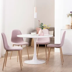 Klast Home Mesas De Comedor Y Cocina>Cory Blanco