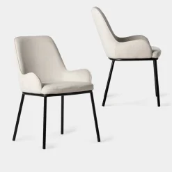 Klast Home Packs 2 Sillas Tapizadas|Sillas De Comedor Y Cocina>Dama Beige