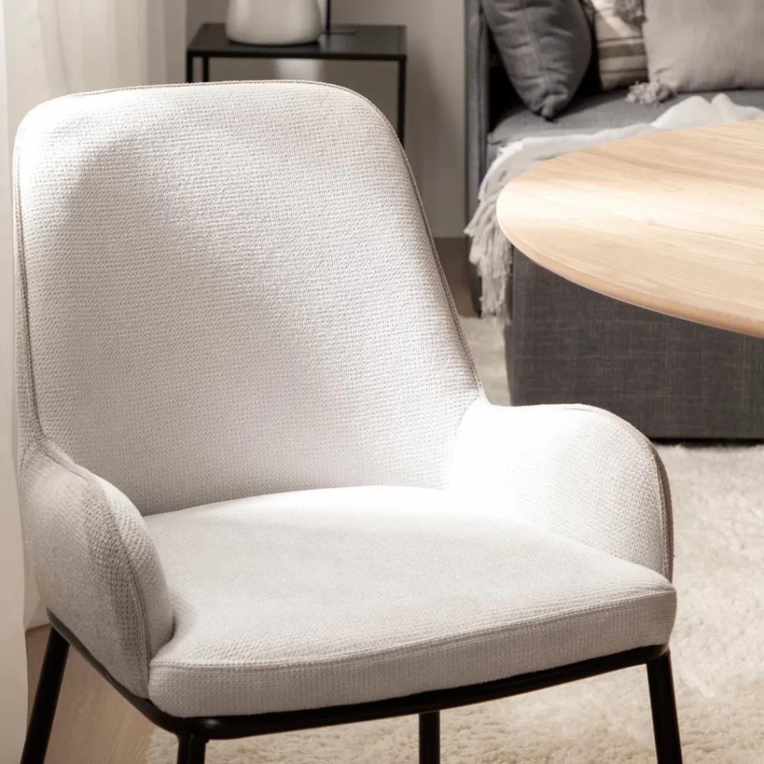 Klast Home Packs 2 Sillas Tapizadas|Sillas De Comedor Y Cocina>Dama Gris