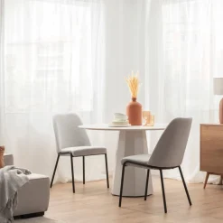 Klast Home Packs 2 Sillas Tapizadas|Sillas De Comedor Y Cocina>Deli Gris