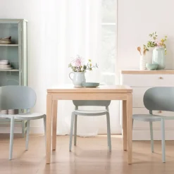 Klast Home Mesas Extensibles|Mesas De Comedor Y Cocina>Dina Natural/Natural/blanco