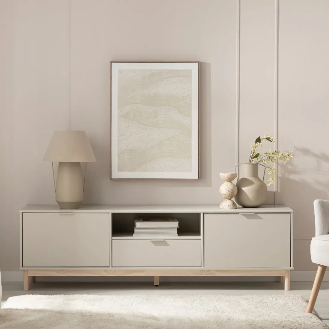 Klast Home Muebles Tv>Elian Gris perla