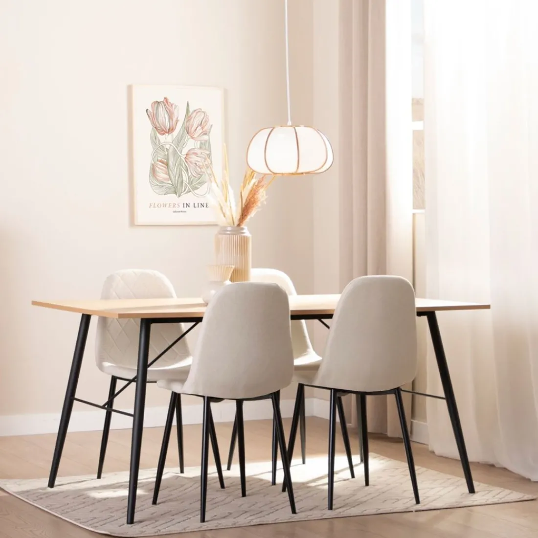 Klast Home Sillas De Comedor Y Cocina>Ellis Beige