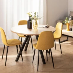 Klast Home Packs 4 Sillas Tapizadas|Sillas De Comedor Y Cocina><noscript><img width=