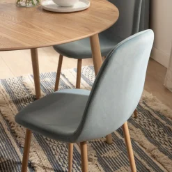 Klast Home Packs 4 Sillas Tapizadas|Sillas De Comedor Y Cocina><noscript><img width=