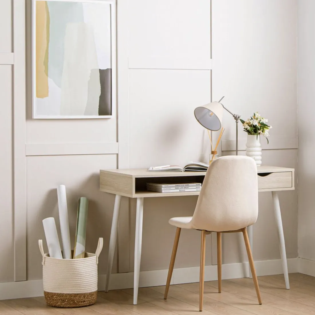 Klast Home Sillas De Escritorio|Sillas De Comedor Y Cocina>Ellis Beige