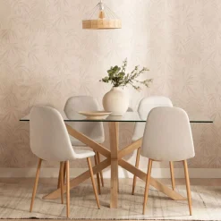 Klast Home Packs 4 Sillas Tapizadas|Sillas De Comedor Y Cocina>Ellis Beige