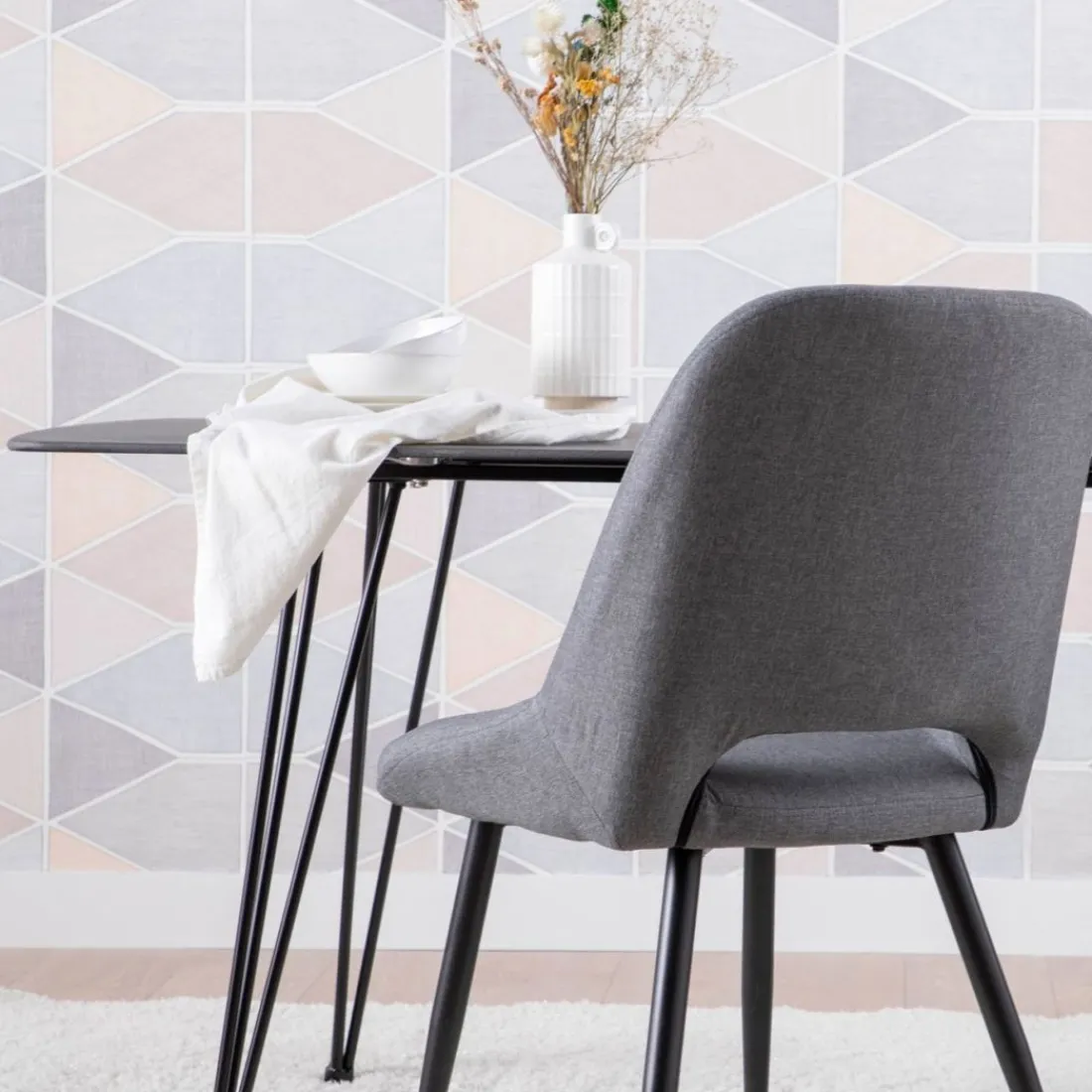 Klast Home Sillas De Comedor Y Cocina>Emily Gris oscuro