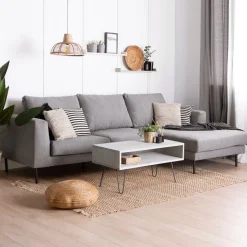 Klast Home Sofás Con Chaise Longue>Emma Gris