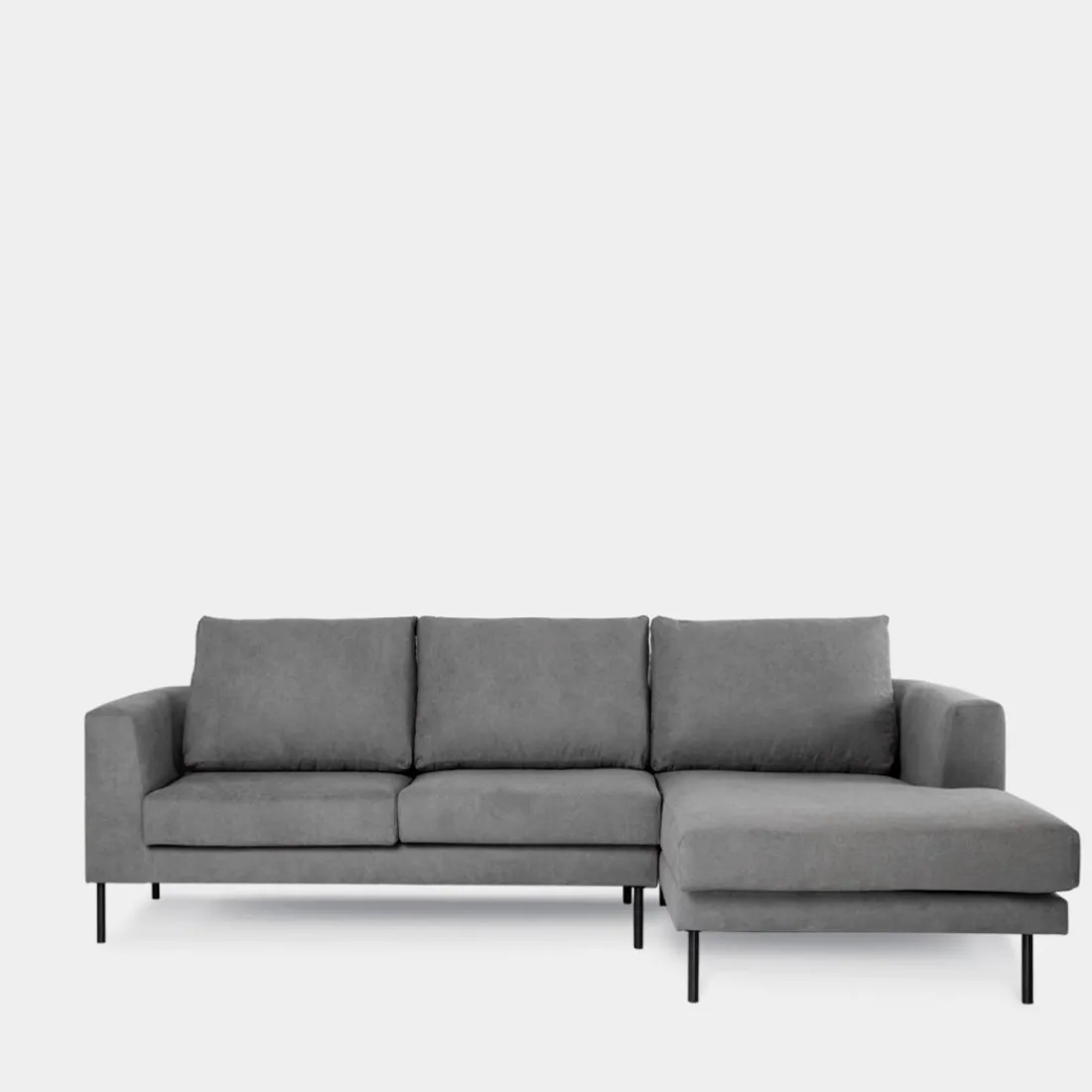 Klast Home Sofás Con Chaise Longue>Emma Gris