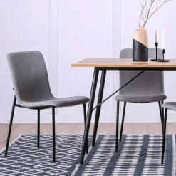 Klast Home Packs 2 Sillas Tapizadas|Sillas De Comedor Y Cocina>Eryn Gris