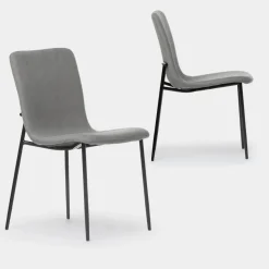 Klast Home Packs 2 Sillas Tapizadas|Sillas De Comedor Y Cocina>Eryn Gris