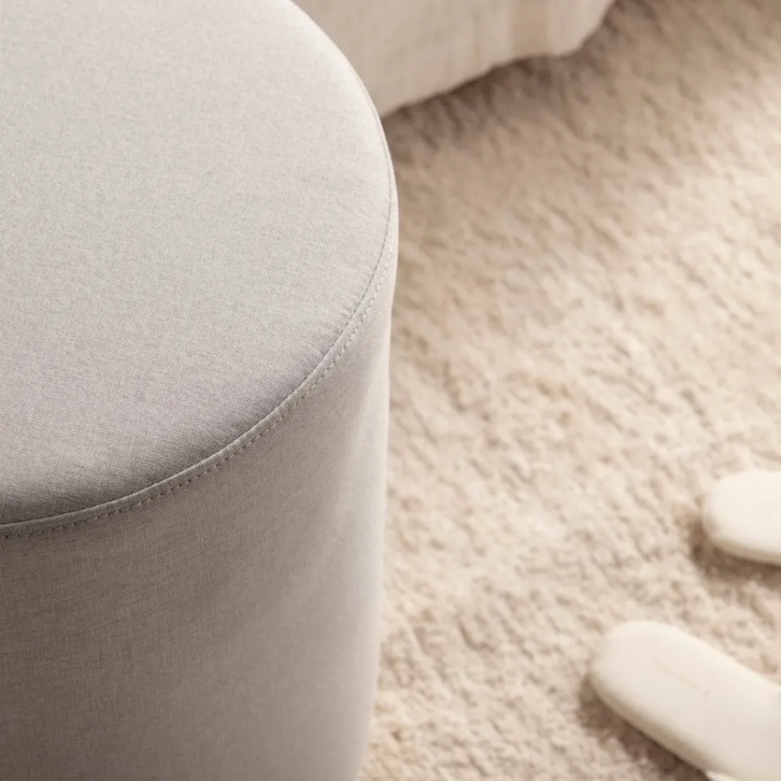 Klast Home Pufs>Fani Beige