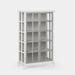 Klast Home Vitrinas>Folk Blanco/Gris