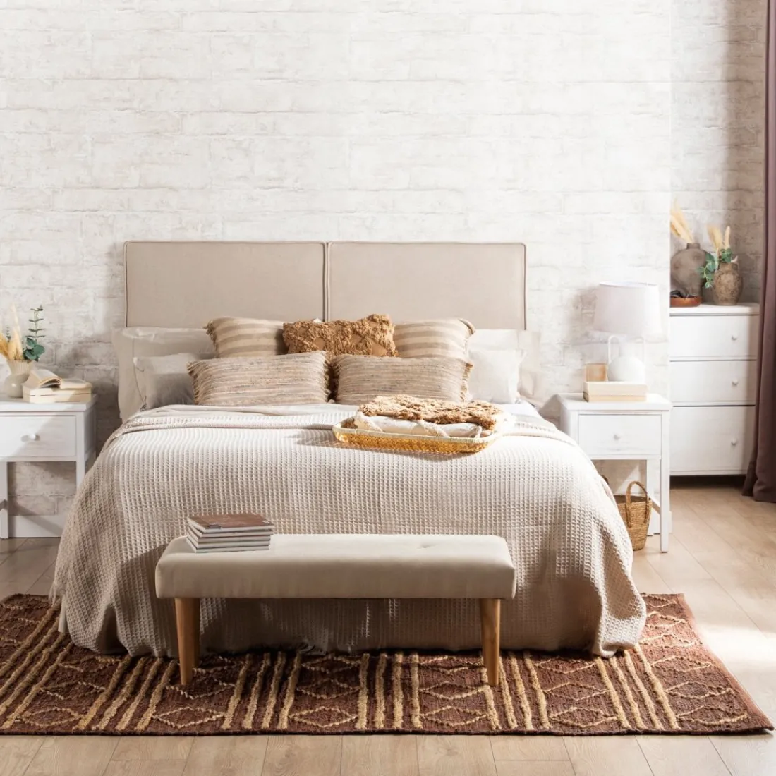 Klast Home Packs De 2 Mesitas De Noche|Mesitas De Noche>Folk Blanco