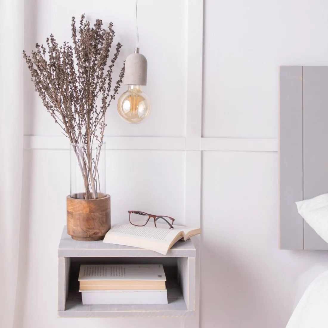 Klast Home Packs De 2 Mesitas De Noche|Mesitas De Noche>Folk Gris