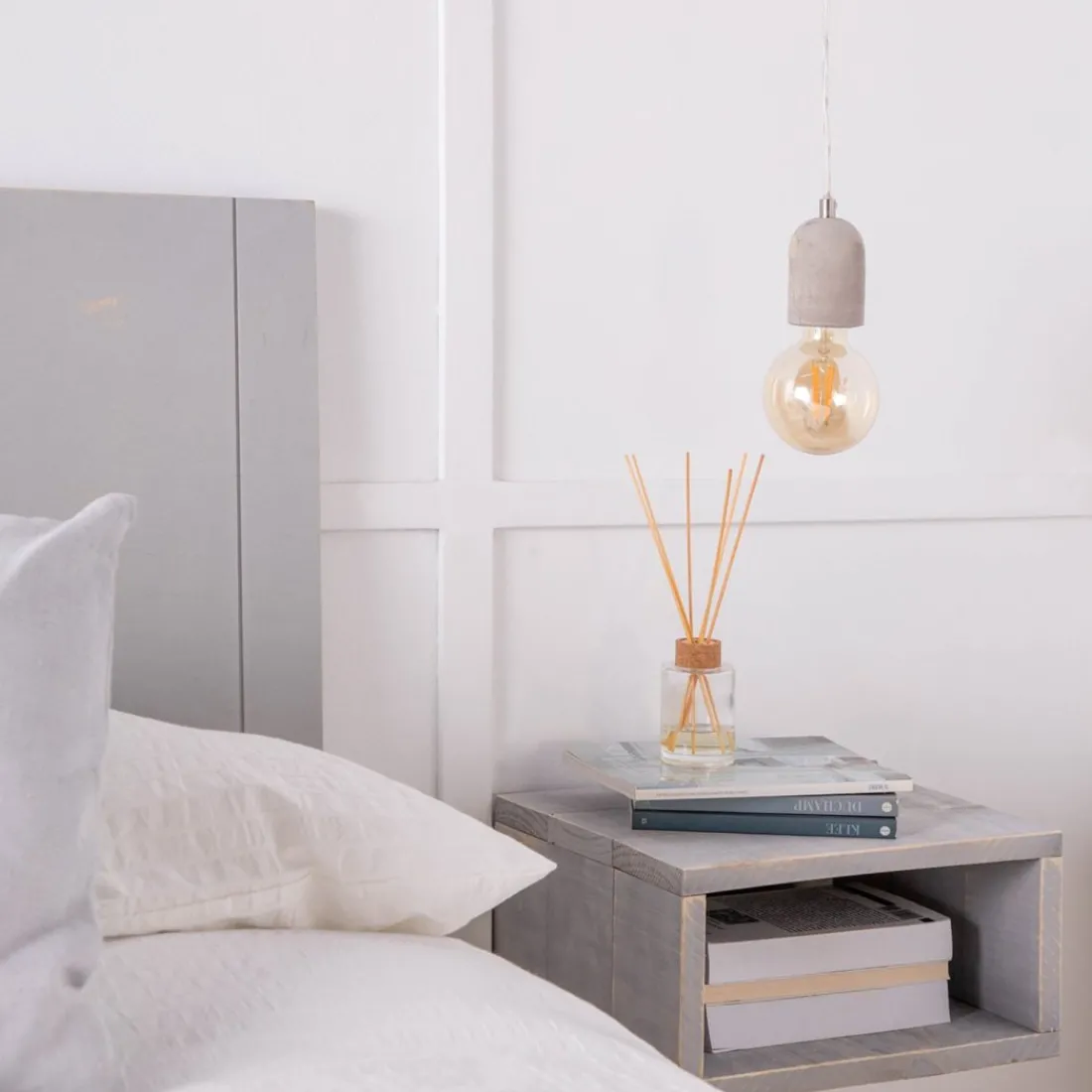 Klast Home Packs De 2 Mesitas De Noche|Mesitas De Noche>Folk Gris