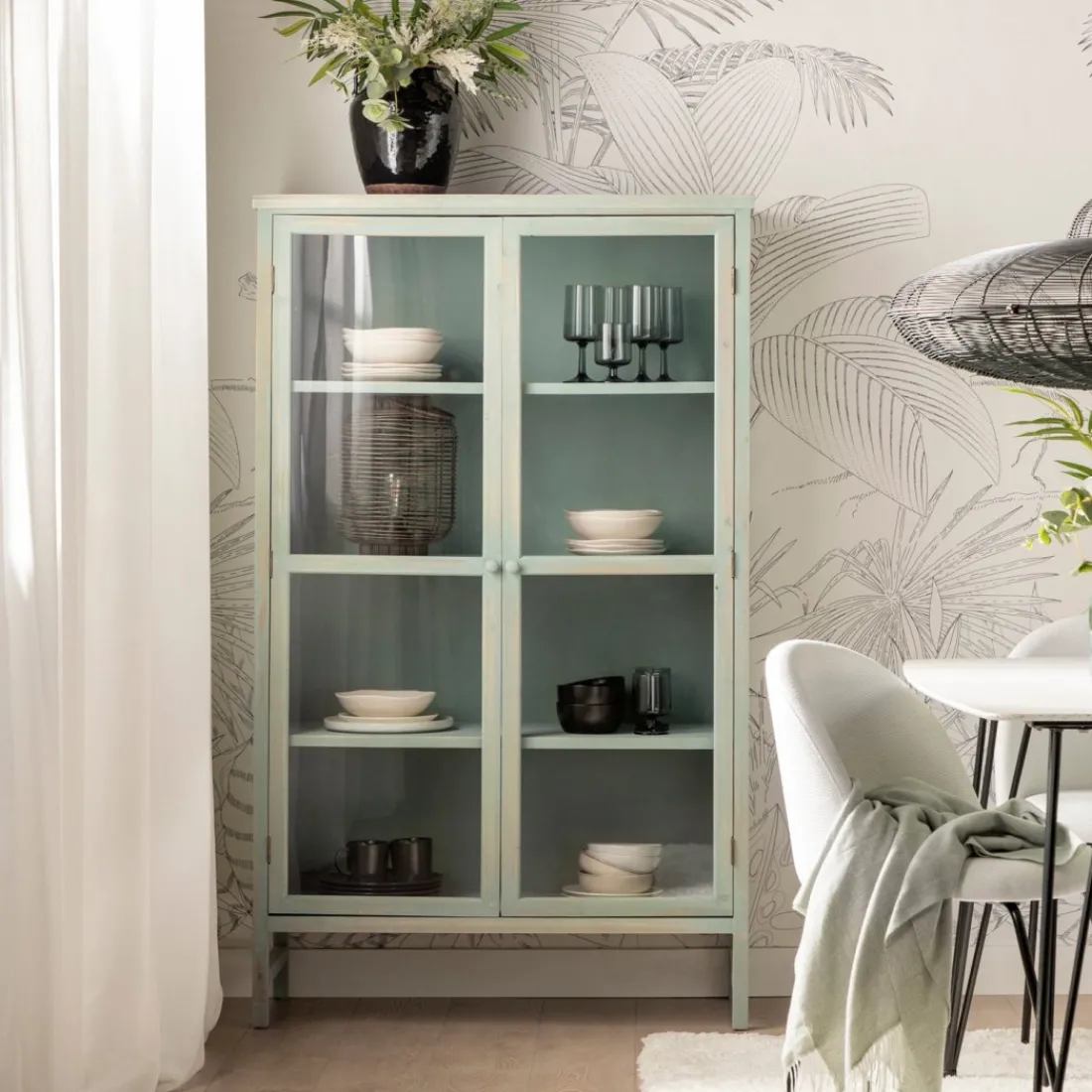 Klast Home Vitrinas>Folk Verde