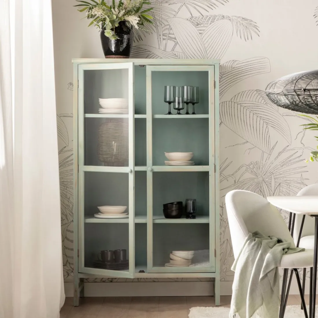 Klast Home Vitrinas>Folk Verde