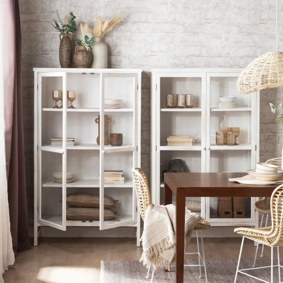 Klast Home Vitrinas>Folk Blanco