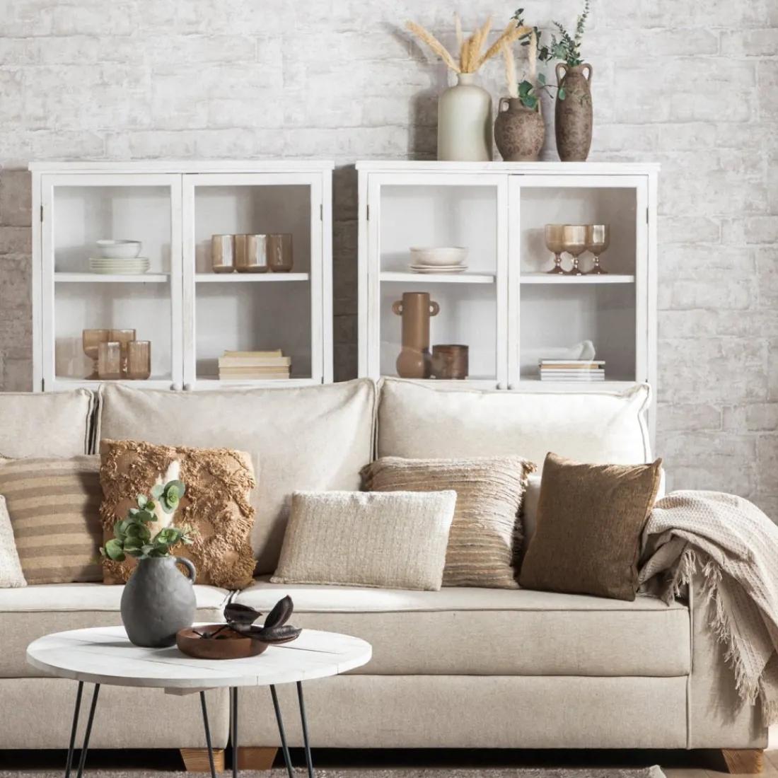 Klast Home Vitrinas>Folk Blanco