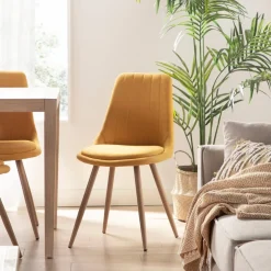 Klast Home Sillas De Comedor Y Cocina>Ingrid Mostaza