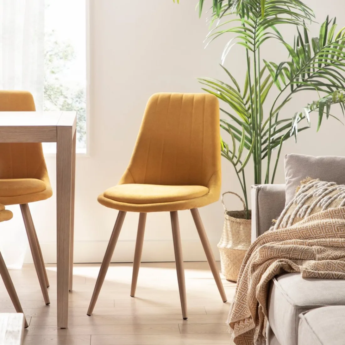 Klast Home Sillas De Comedor Y Cocina>Ingrid Mostaza