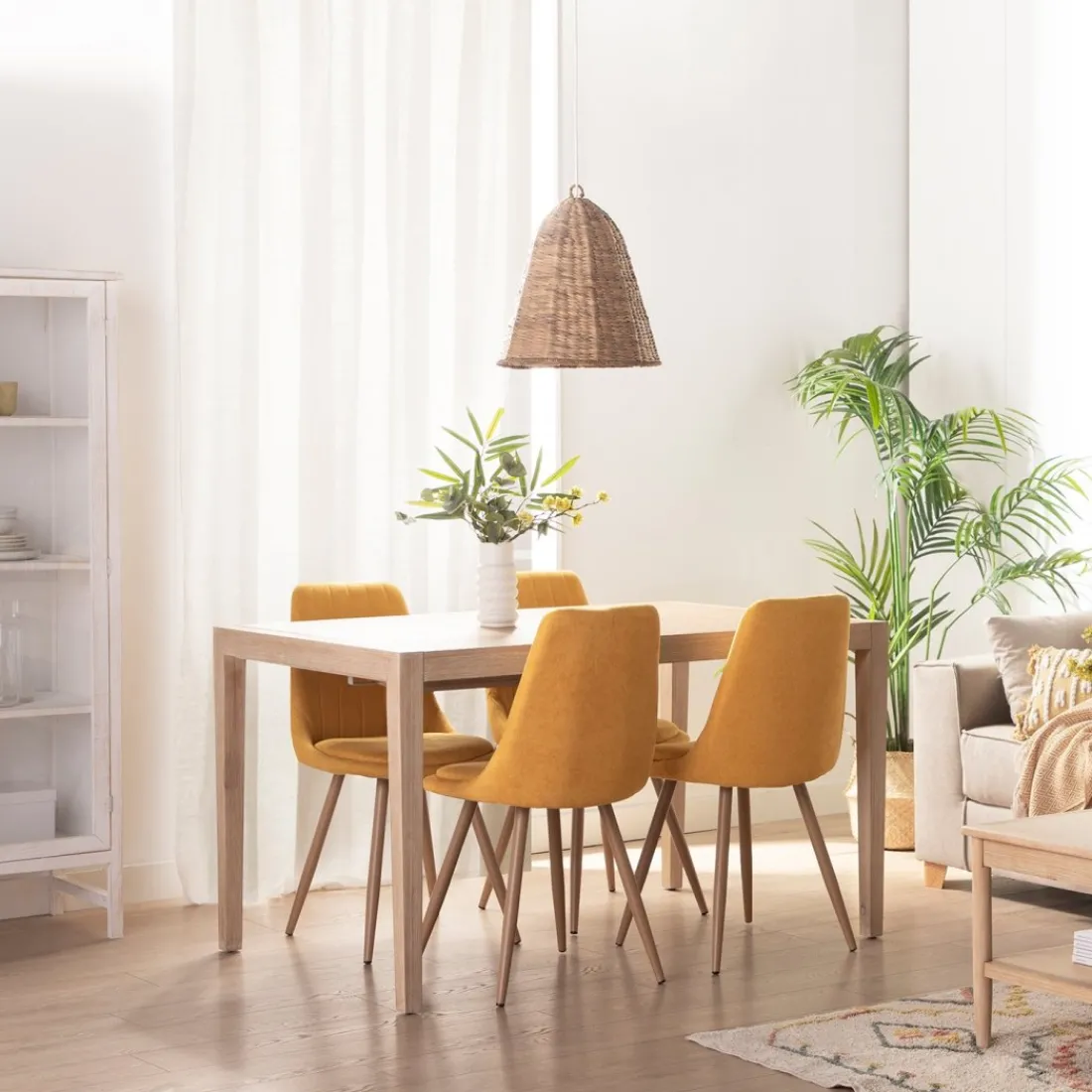 Klast Home Sillas De Comedor Y Cocina>Ingrid Mostaza