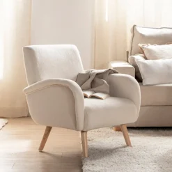 Klast Home Butacas Para Dormitorio|Sillones Y Butacas>Iraida Beige
