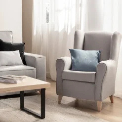 Klast Home Butacas Para Dormitorio|Sillones Y Butacas>Isabela Gris