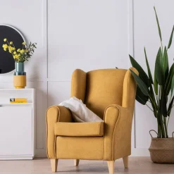 Klast Home Butacas Para Dormitorio|Sillones Y Butacas>Isabela Mostaza