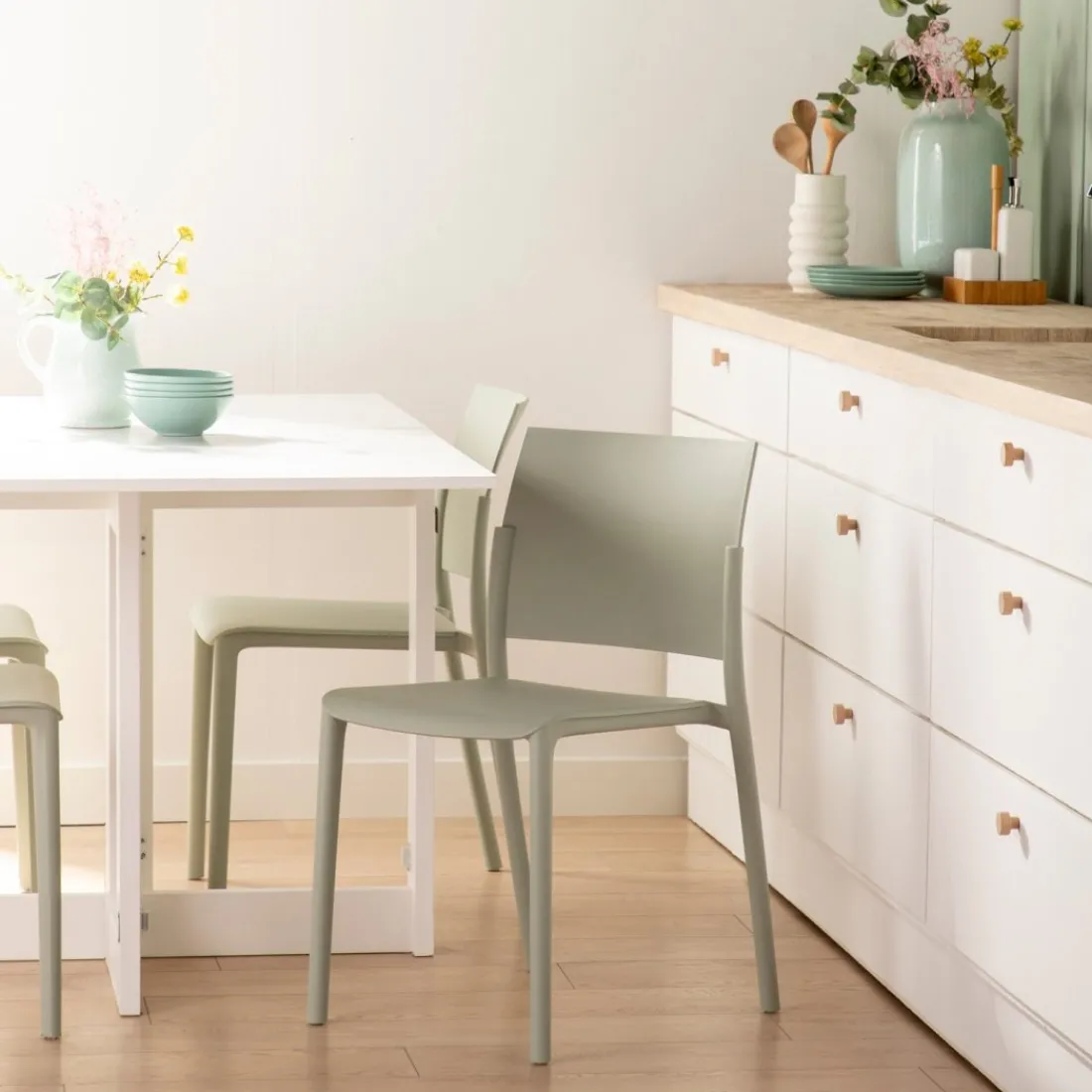 Klast Home Packs 4 Sillas Polipropileno|Sillas De Exterior>Jeven Verde