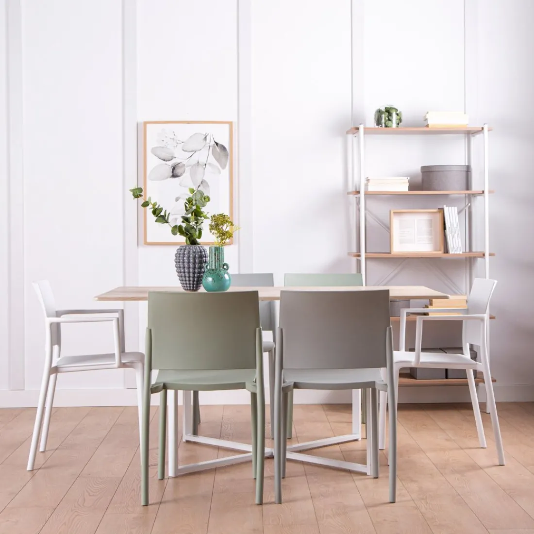 Klast Home Packs 4 Sillas Polipropileno|Sillas De Exterior>Jeven Verde